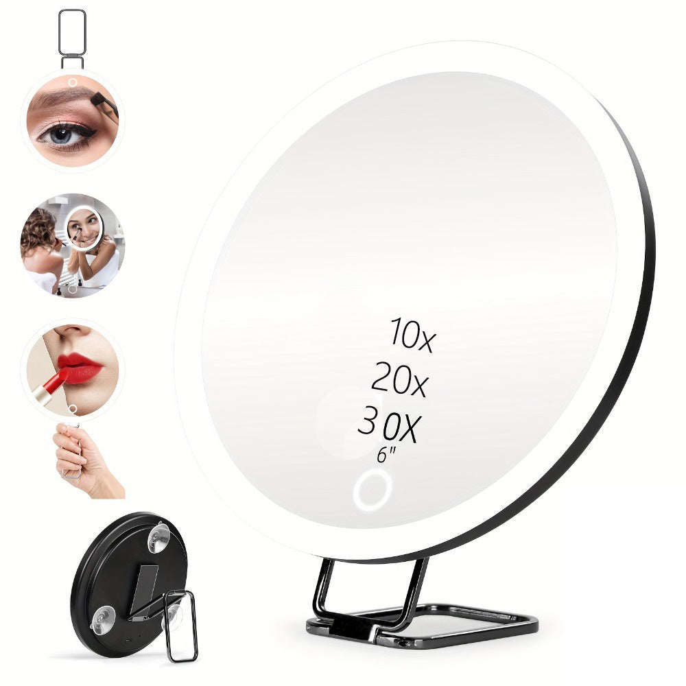Charging Led Fill Light With Light Bracket Rotating Makeup Mirror | Orazek UK Ltd