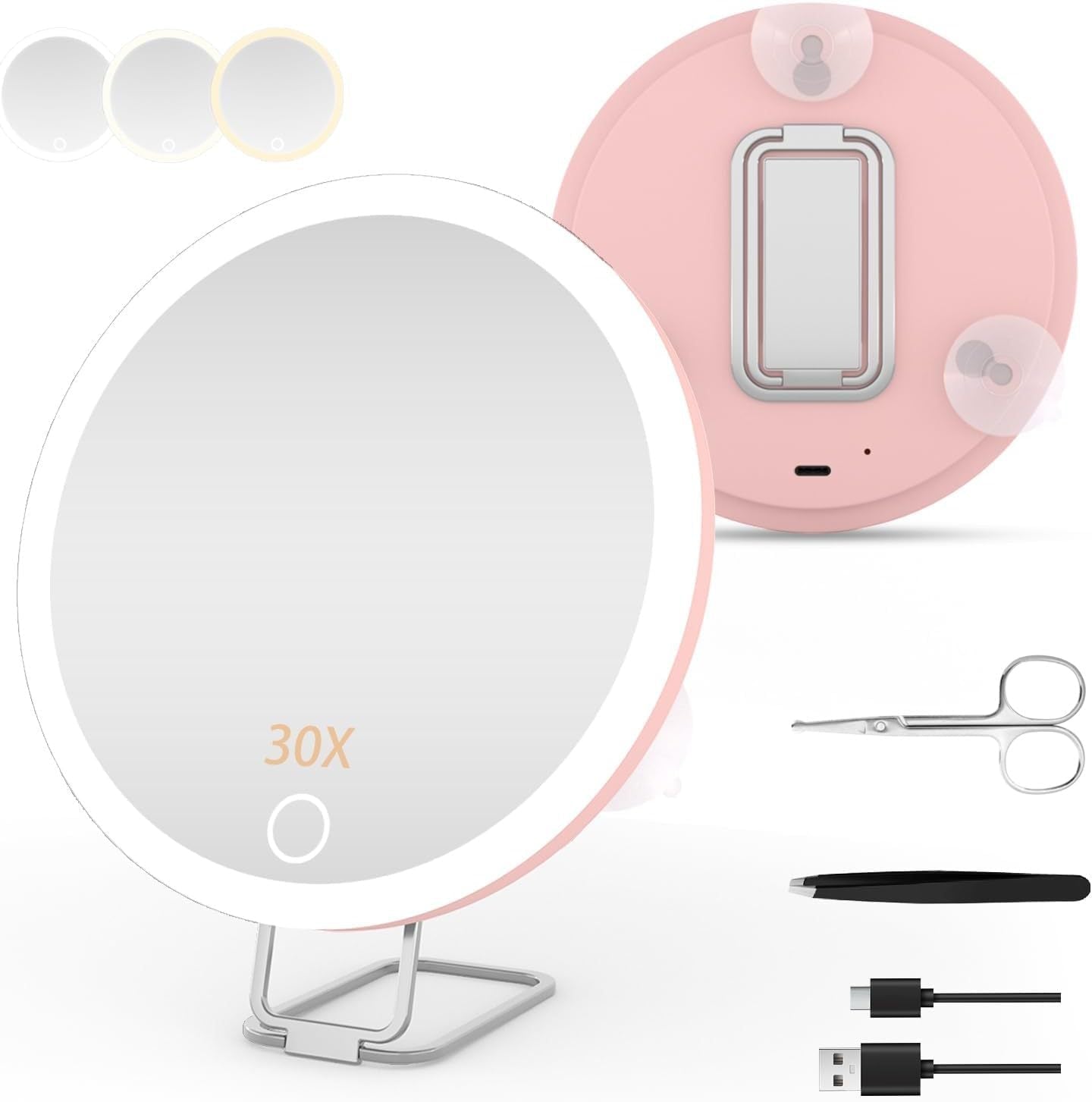 Charging Led Fill Light With Light Bracket Rotating Makeup Mirror | Orazek UK Ltd