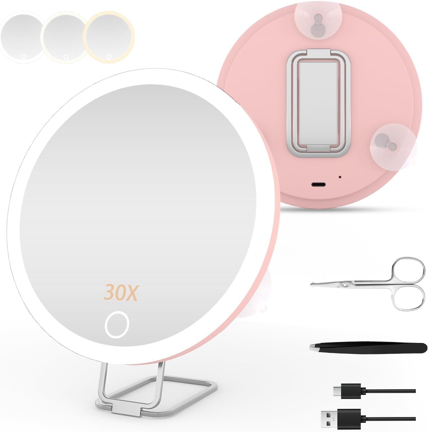 Charging Led Fill Light With Light Bracket Rotating Makeup Mirror Orazek UK Ltd