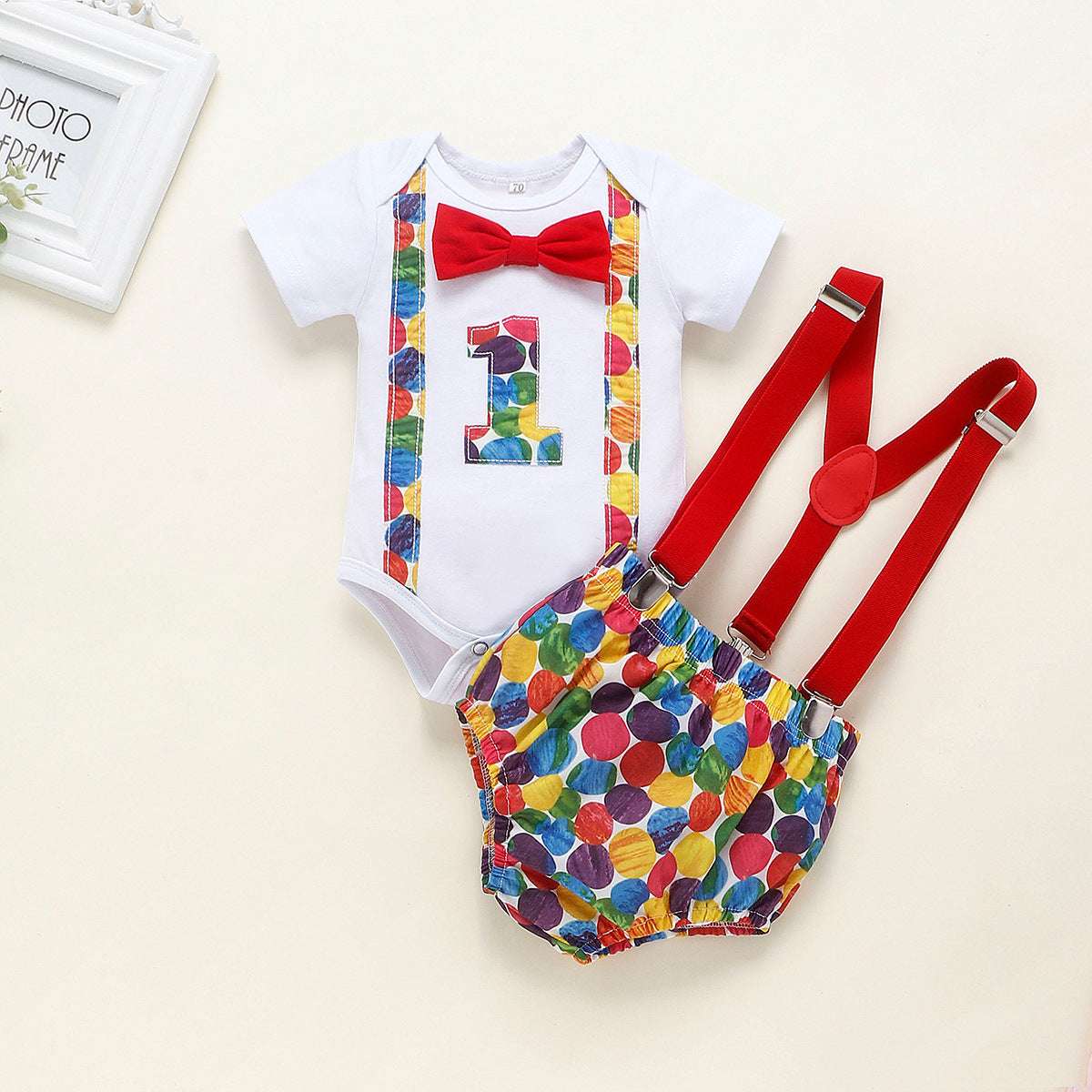 Children's Clothing Summer Clothing Baby Romper Birthday Orazek UK Ltd