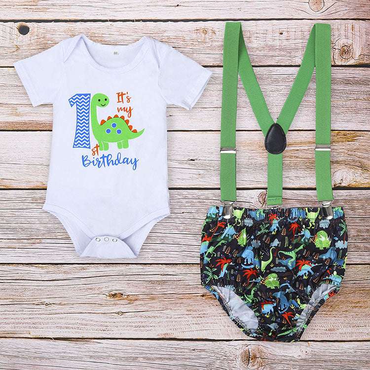 Children's Clothing Summer Clothing Baby Romper Birthday Orazek UK Ltd
