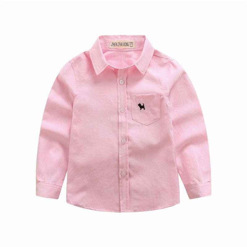 Children's Shirts Boys' Long-sleeved Shirts Orazek UK Ltd