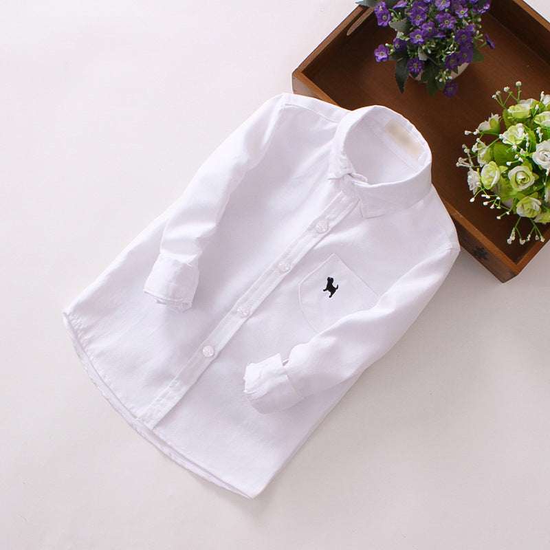 Children's Shirts Boys' Long-sleeved Shirts Orazek UK Ltd