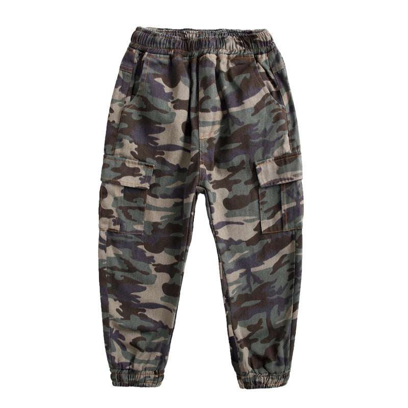 Children's Sports Military Camouflage Casual Trousers Orazek UK Ltd