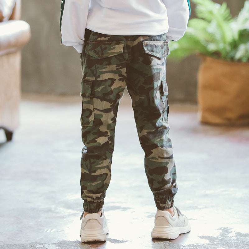 Children's Sports Military Camouflage Casual Trousers Orazek UK Ltd