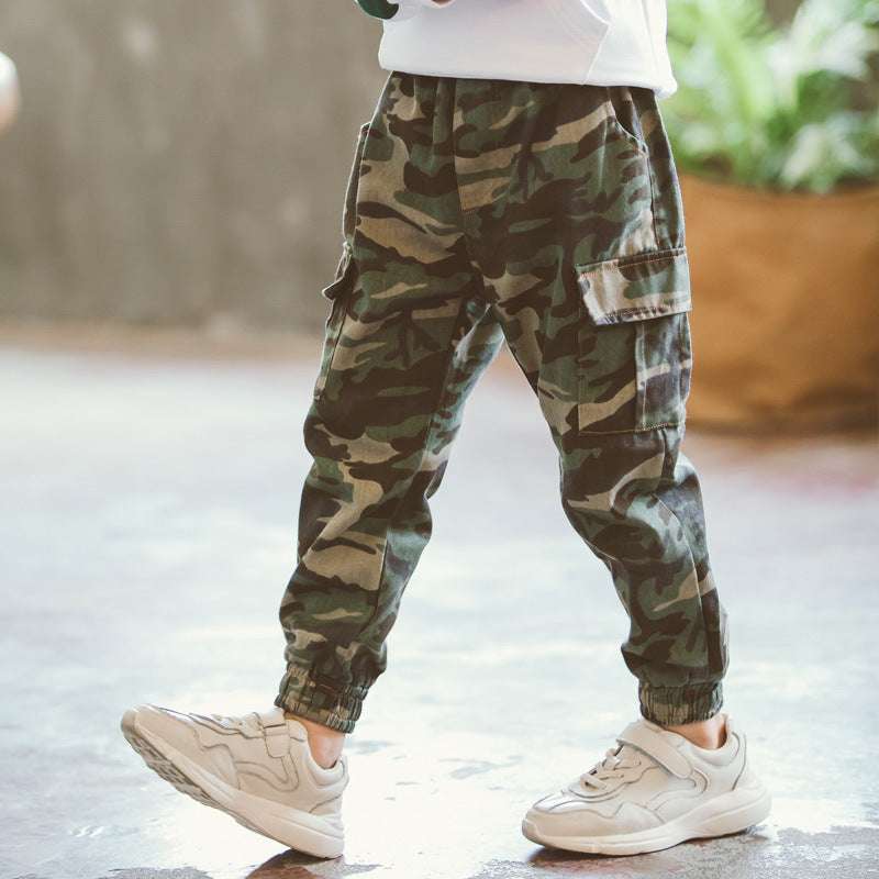 Children's Sports Military Camouflage Casual Trousers Orazek UK Ltd