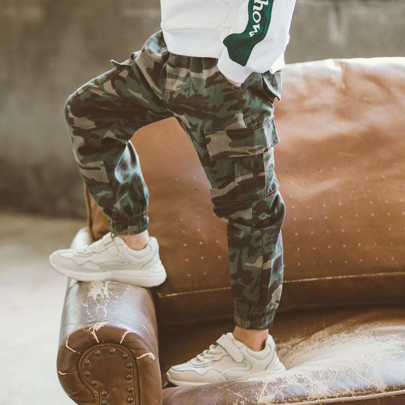 Children's Sports Military Camouflage Casual Trousers Orazek UK Ltd
