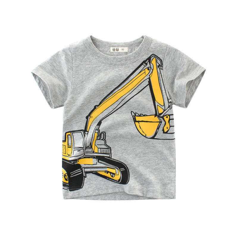 Children''s Wear Summer New Boys T-shirt, Short Sleeve Korean Children''s Clothing, Baby Clothing, A Ready-to-be Factory Direct Selling Orazek UK Ltd