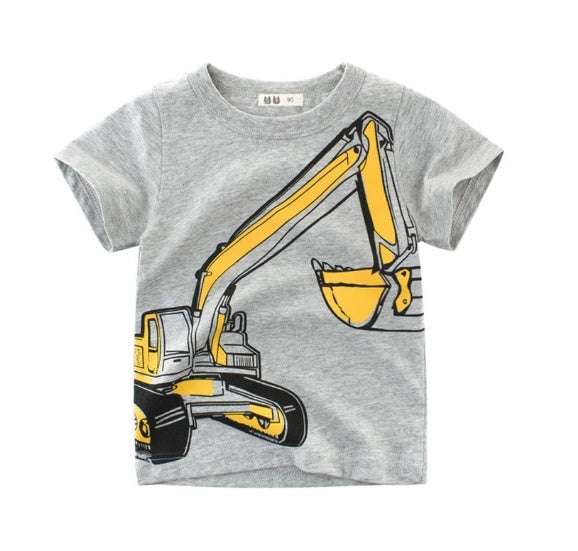 Children's Wear Summer New Korean Children's Boys Cotton T-shirt Men's Treasure In Children's Short Sleeves Orazek UK Ltd