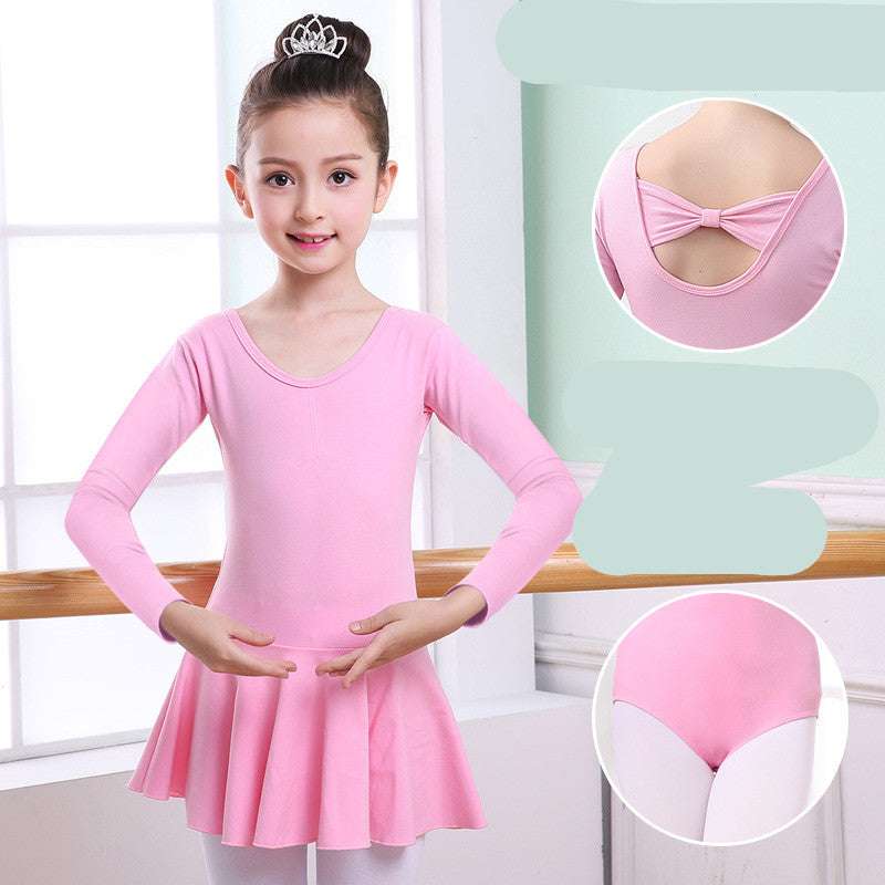 Children's Dance Clothes, Girls' Practice Clothes, Girls Short-sleeved Tutu | Orazek UK Ltd