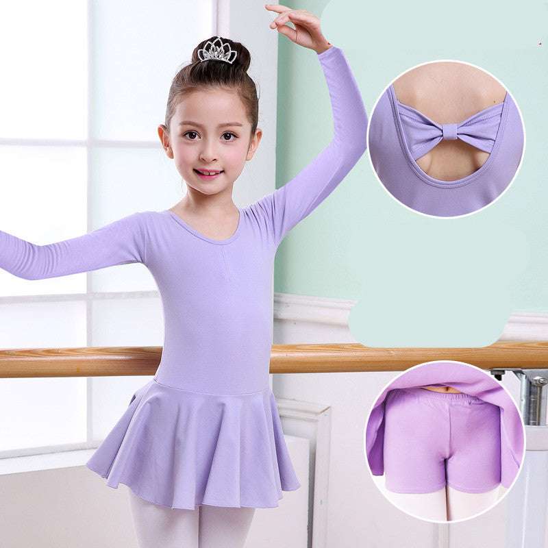 Children's Dance Clothes, Girls' Practice Clothes, Girls Short-sleeved Tutu | Orazek UK Ltd