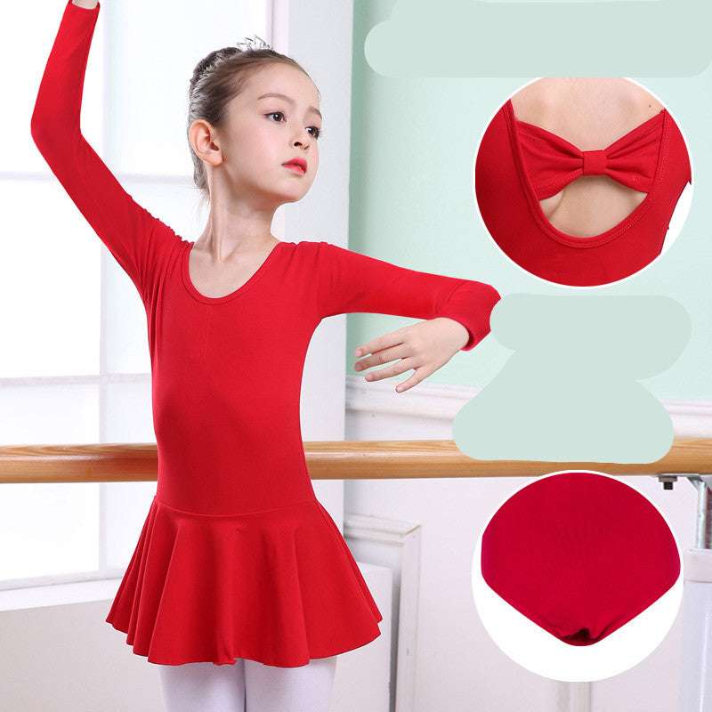 Children's Dance Clothes, Girls' Practice Clothes, Girls Short-sleeved Tutu | Orazek UK Ltd