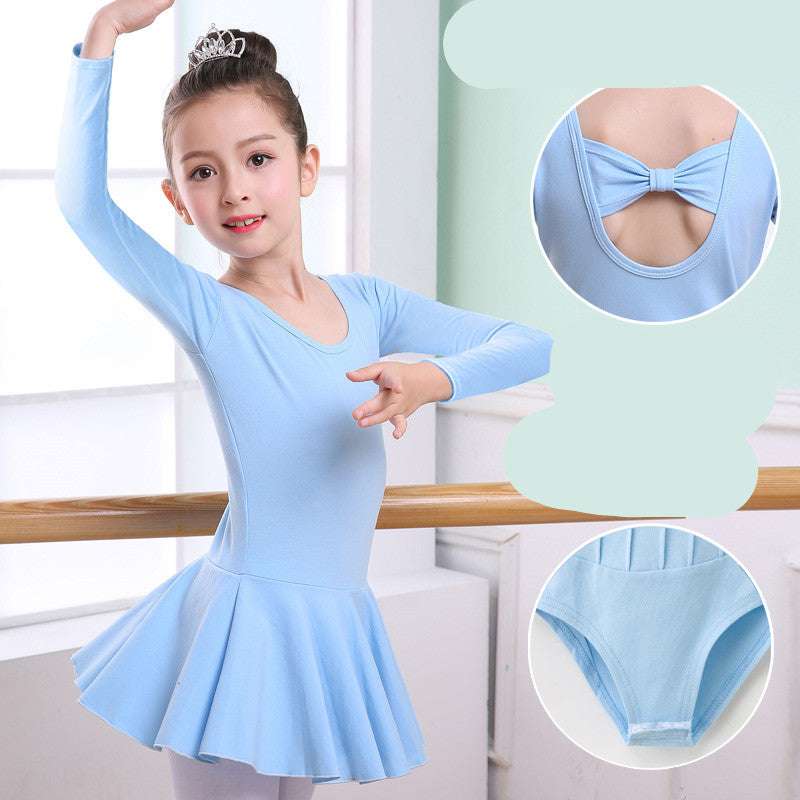 Children's Dance Clothes, Girls' Practice Clothes, Girls Short-sleeved Tutu | Orazek UK Ltd
