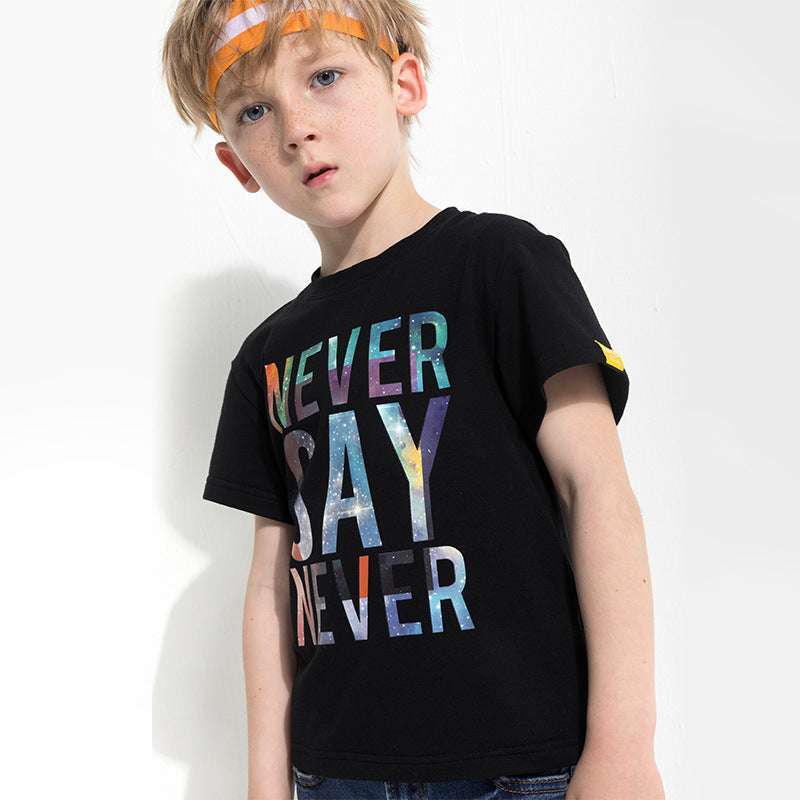 Children's letter print T-shirt | Orazek UK Ltd