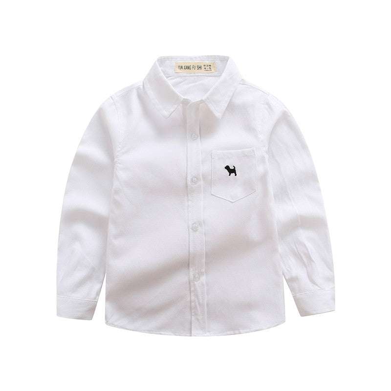 Children's Shirts Boys' Long-sleeved Shirts | Orazek UK Ltd