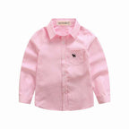 Children's Shirts Boys' Long-sleeved Shirts | Orazek UK Ltd