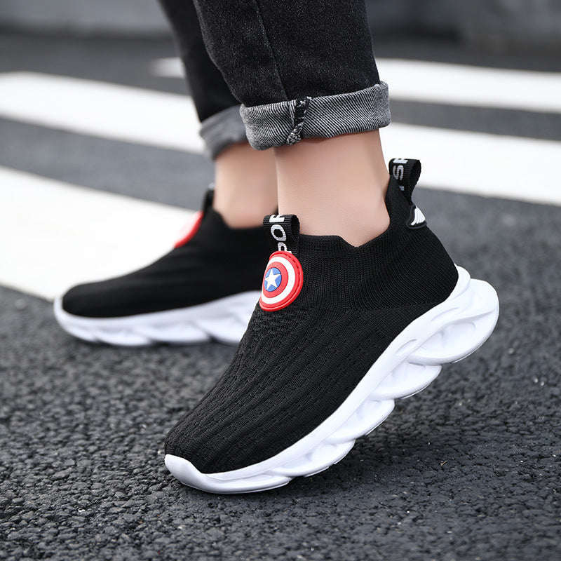 Children's Shoes Men's Knitted Shoes Small White Shoes | Orazek UK Ltd