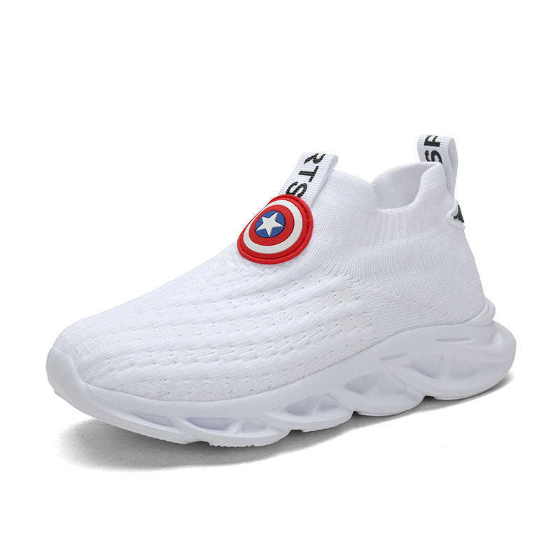 Children's Shoes Men's Knitted Shoes Small White Shoes | Orazek UK Ltd