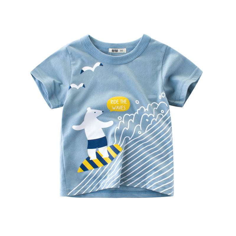 Children's short-sleeved t-shirts, baby clothes, boys | Orazek UK Ltd