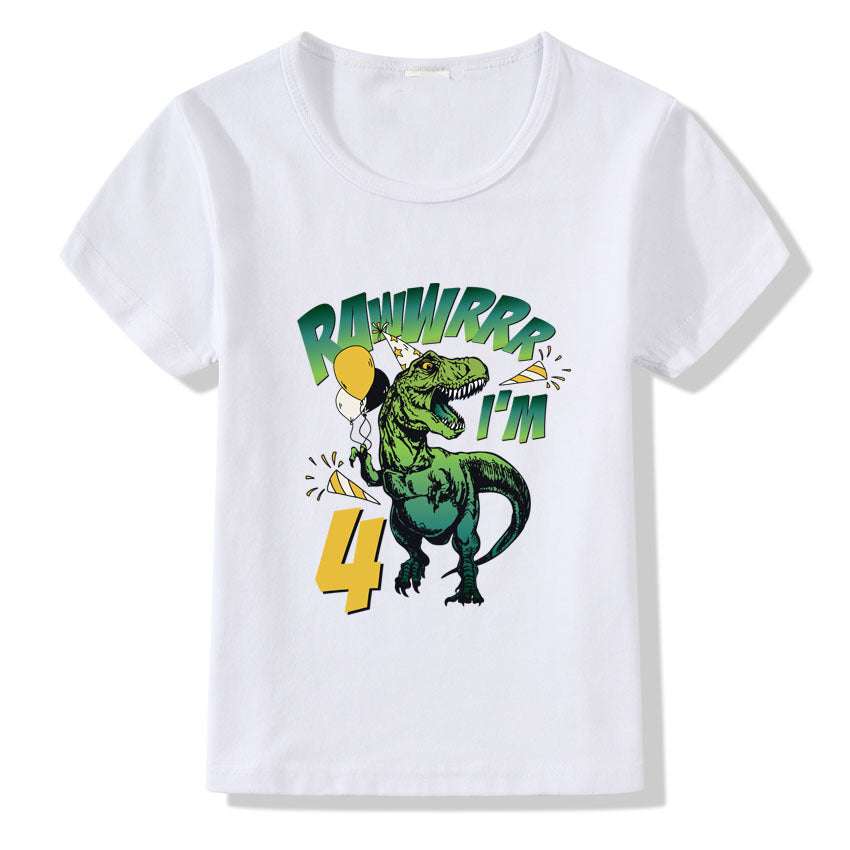 Children's T-shirt Numbers 1-9 Birthday T-shirt | Orazek UK Ltd