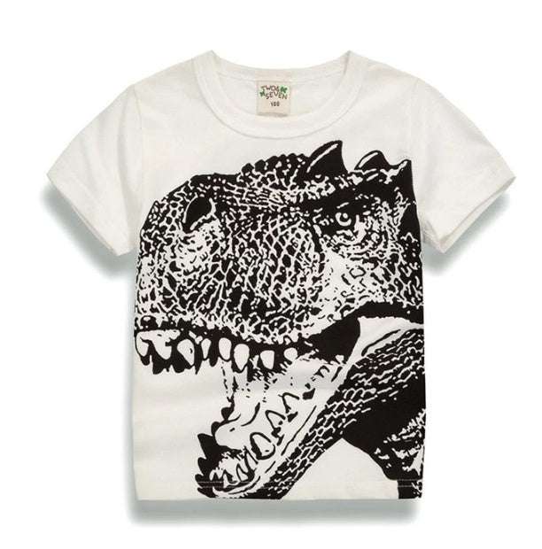 Children's Wear Summer New Korean Children's Boys Cotton T-shirt Men's Treasure In Children's Short Sleeves | Orazek UK Ltd