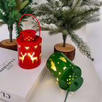 Christmas Candle Lights LED Small Lanterns Wind Lights Electronic Candles Nordic Style Creative Holiday Decoration Decorations Orazek UK Ltd