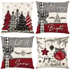 Christmas Cushion Cover Pillowcase Merry Christmas Decor For Home Xmas Ornament Happy NewYear Gift Orazek UK Ltd