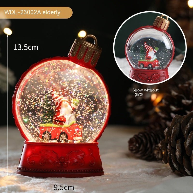 Christmas Holiday Decorations Luminous Simulation Flat Light LED Decoration Scene Layout Flame Light Home Decor | Orazek UK Ltd