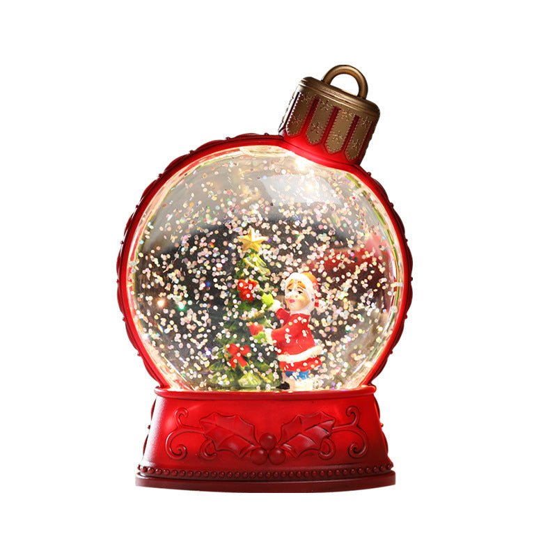 Christmas Holiday Decorations Luminous Simulation Flat Light LED Decoration Scene Layout Flame Light Home Decor | Orazek UK Ltd