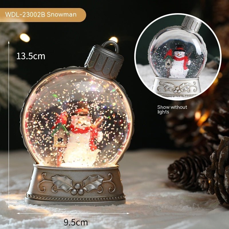 Christmas Holiday Decorations Luminous Simulation Flat Light LED Decoration Scene Layout Flame Light Home Decor | Orazek UK Ltd