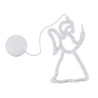Christmas LED Suction Cup Chandelier Santa Claus Elk Snowman Lights Holiday Party Window Decor Lamps Battery Powered | Orazek UK Ltd