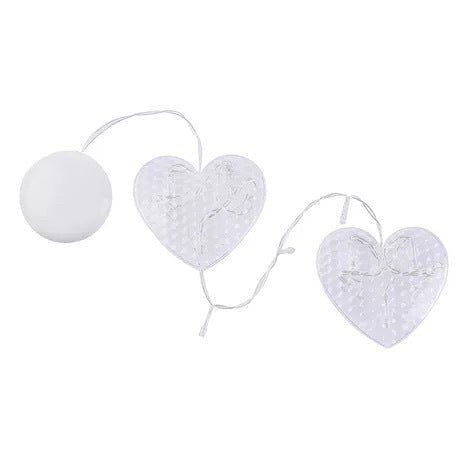 Christmas LED Suction Cup Chandelier Santa Claus Elk Snowman Lights Holiday Party Window Decor Lamps Battery Powered | Orazek UK Ltd