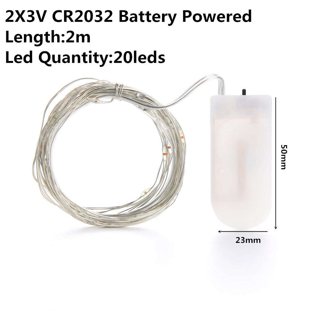 Christmas Light Led Outdoor Battery USB Powered 2m 5m10m String Lights Cooper Wire Garland Wedding Party Decoration Fairy Lights Orazek UK Ltd