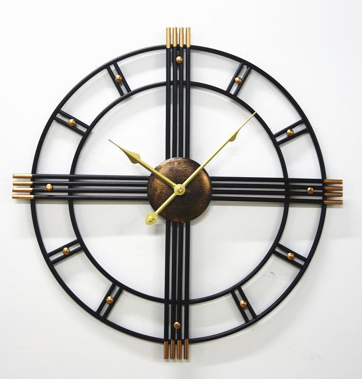 Classic Wall Clocks 3D Silent Roman Numerals Design | Orazek UK Ltd
