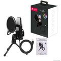 Clear Full RGB Capacitor Esports Gaming Desktop Microphone Computer Microphone | Orazek UK Ltd
