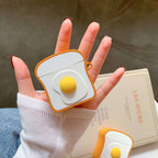 Compatible with Apple Breakfast Egg Toast Airpod Case | Orazek UK Ltd