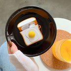 Compatible with Apple Breakfast Egg Toast Airpod Case | Orazek UK Ltd