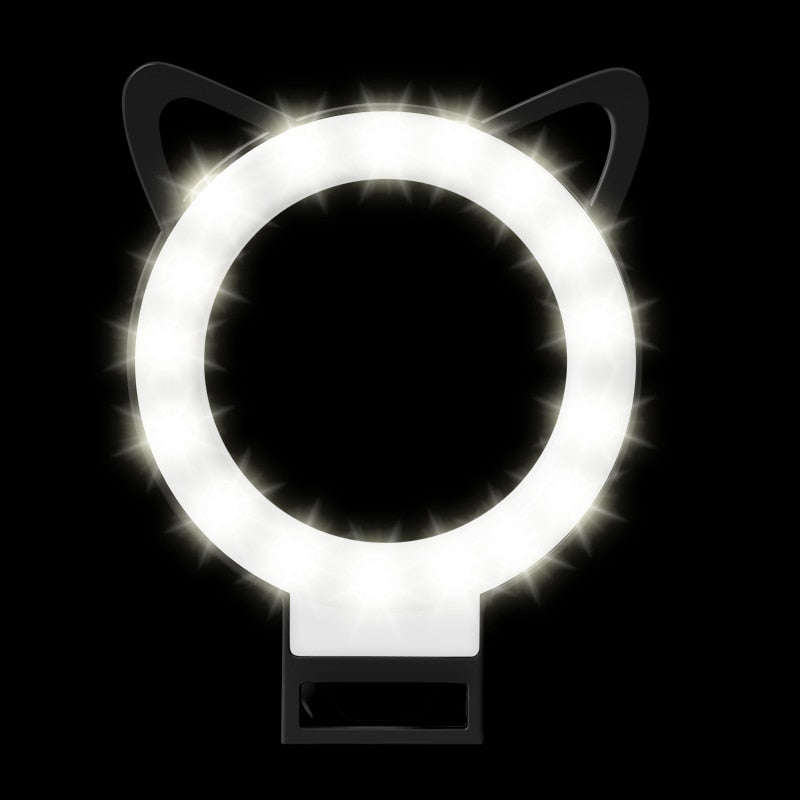 Compatible with Apple, Led Ring Light Selfie Lamp Usb Para Celular Fotografia Photo Studio Lighting For 5S Iphone7 Plus Samsung Ring Llight Phone | Orazek UK Ltd