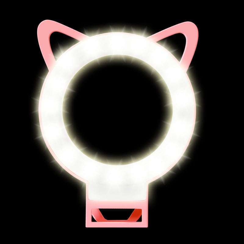 Compatible with Apple, Led Ring Light Selfie Lamp Usb Para Celular Fotografia Photo Studio Lighting For 5S Iphone7 Plus Samsung Ring Llight Phone | Orazek UK Ltd