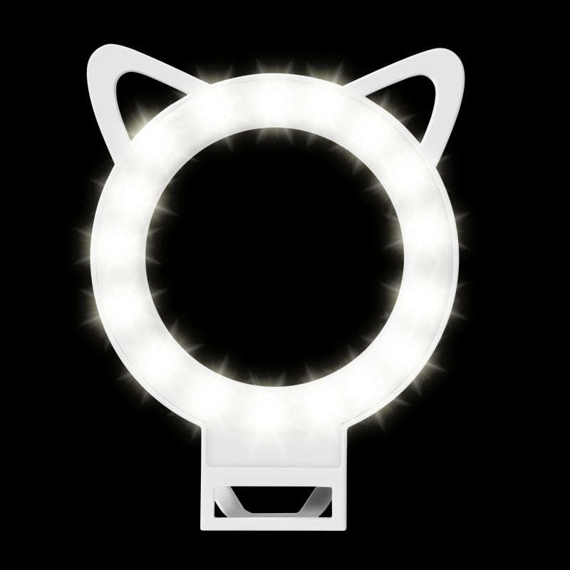 Compatible with Apple, Led Ring Light Selfie Lamp Usb Para Celular Fotografia Photo Studio Lighting For 5S Iphone7 Plus Samsung Ring Llight Phone | Orazek UK Ltd