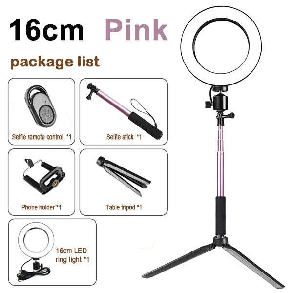 Compatible with Apple, Tripod Fill Light Live Bracket Beauty Light Set Ring Light | Orazek UK Ltd