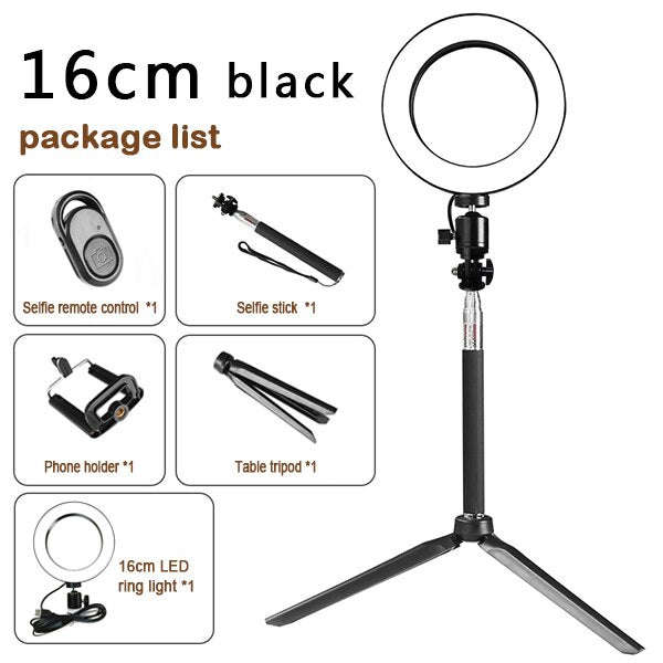 Compatible with Apple, Tripod Fill Light Live Bracket Beauty Light Set Ring Light | Orazek UK Ltd
