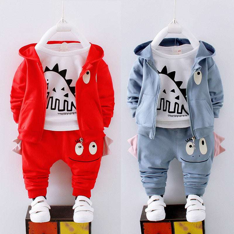 Cotton Children's Clothing Boys Autumn Clothing Summer Spring Clothing Boys | Orazek UK Ltd