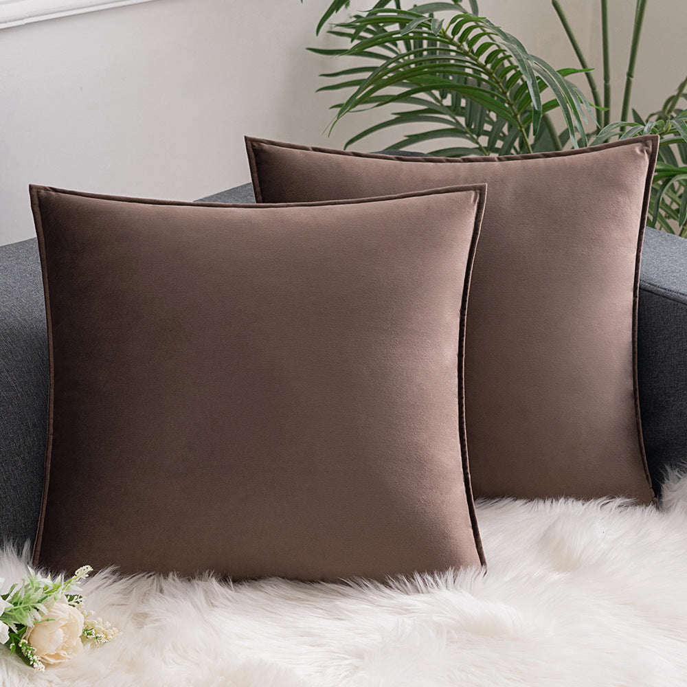 Covered velvet waist pillow cushion cover | Orazek UK Ltd