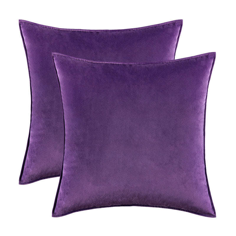 Covered velvet waist pillow cushion cover | Orazek UK Ltd