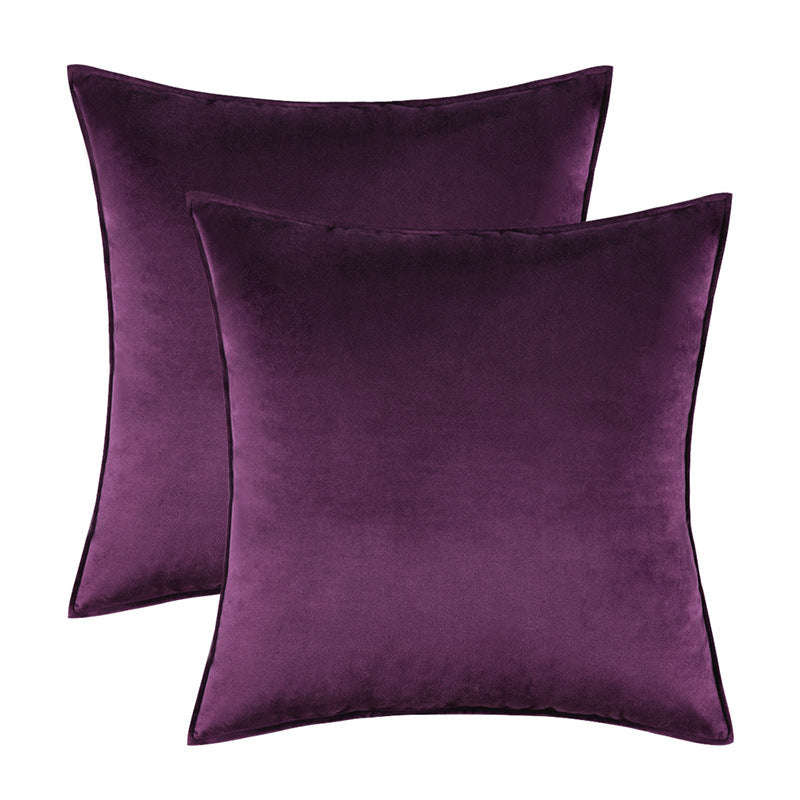 Covered velvet waist pillow cushion cover | Orazek UK Ltd