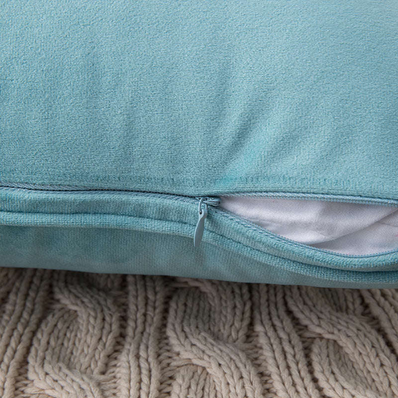 Covered velvet waist pillow cushion cover Orazek UK Ltd