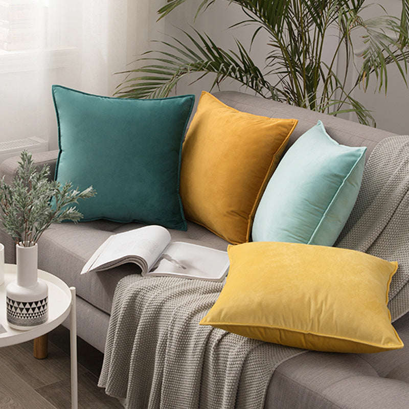Covered velvet waist pillow cushion cover Orazek UK Ltd