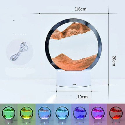 Creative 3D Quicksand Table Lamp Bedside | Orazek UK Ltd