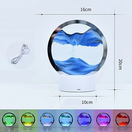 Creative 3D Quicksand Table Lamp Bedside | Orazek UK Ltd